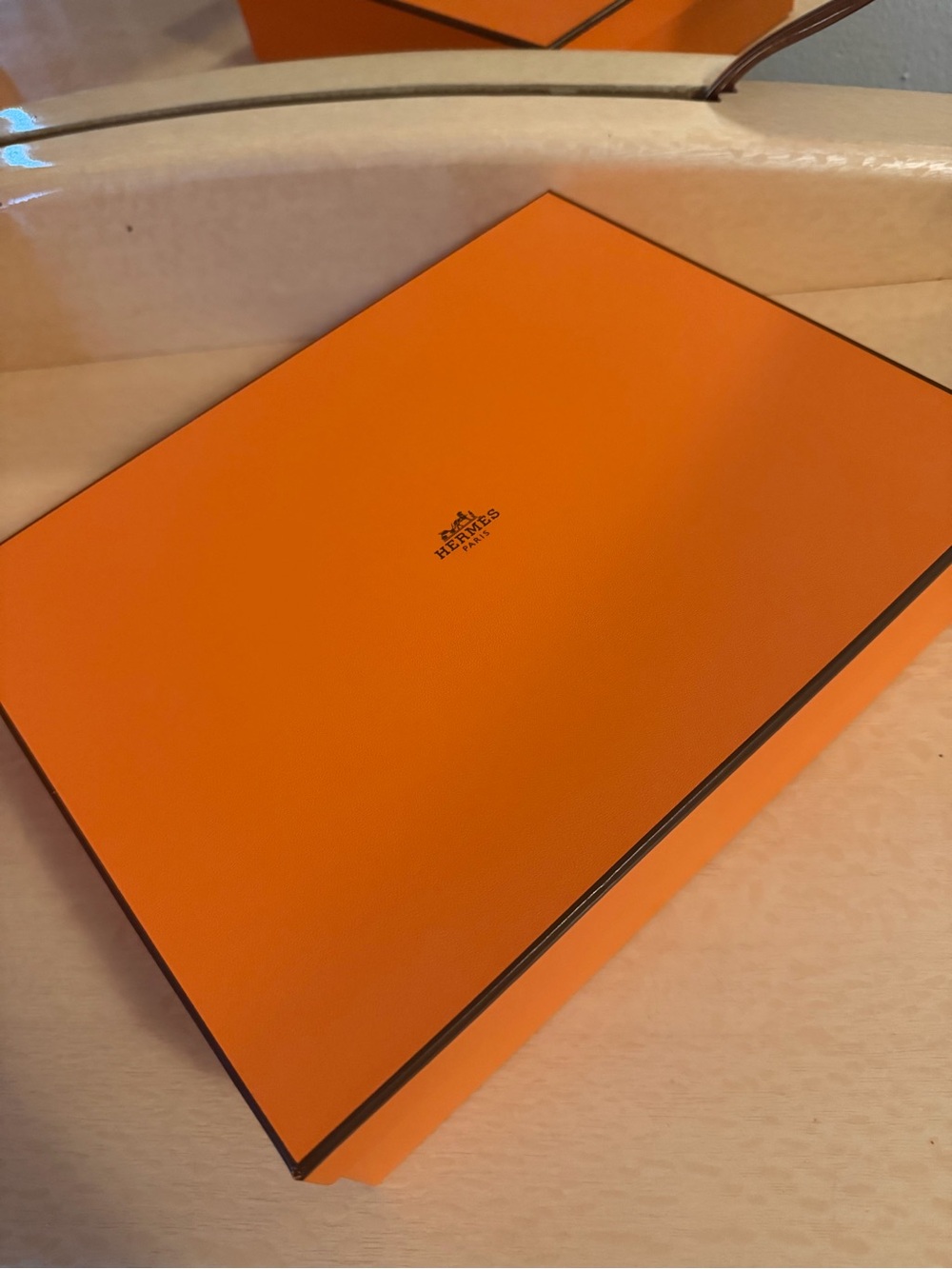 Hermès Orange Gift Box - Iconic Branded Packaging